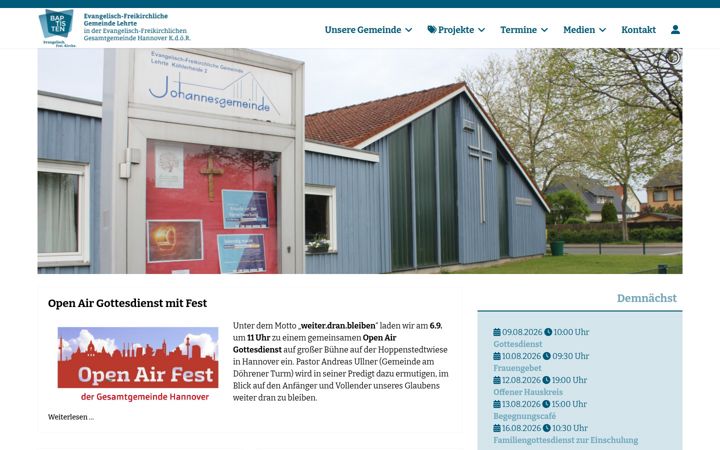 Zrzut ekranu efg-lehrte.de