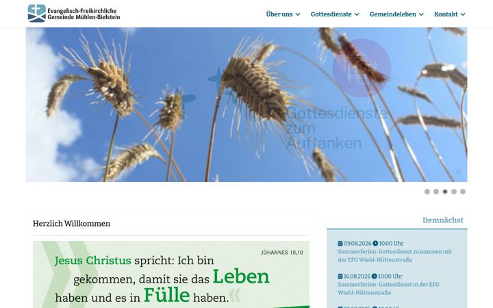 Zrzut ekranu efg-muehlen.de