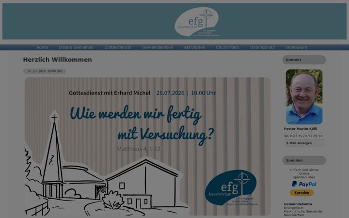 Zrzut ekranu efg-neunkirchen.de