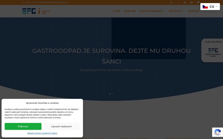Snímek obrazovky efg-rapotin.cz