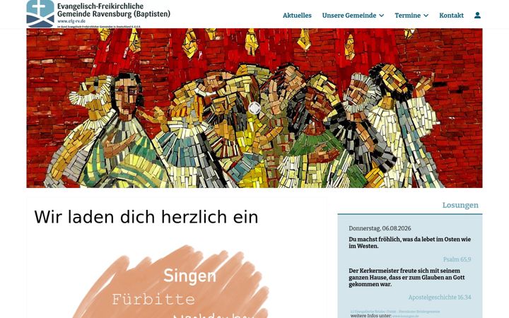 Zrzut ekranu efg-rv.de