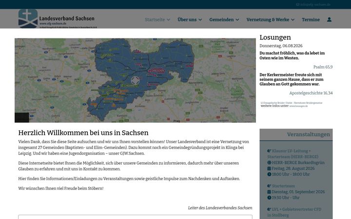 Zrzut ekranu efg-sachsen.de