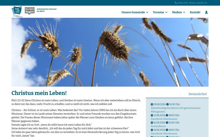 Zrzut ekranu efg-schleiden.de