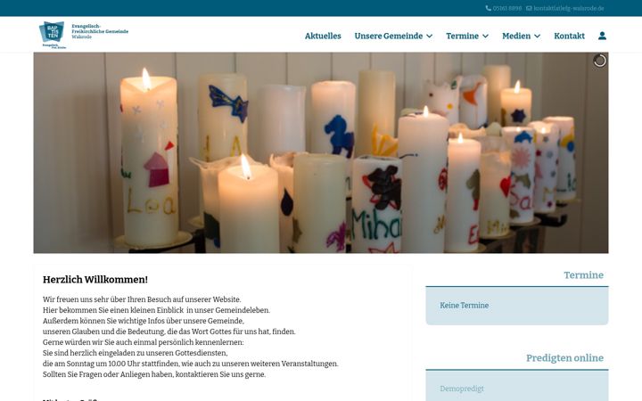 Zrzut ekranu efg-walsrode.de