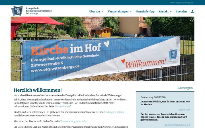 Screenshot ta' efg-wittenberge.de