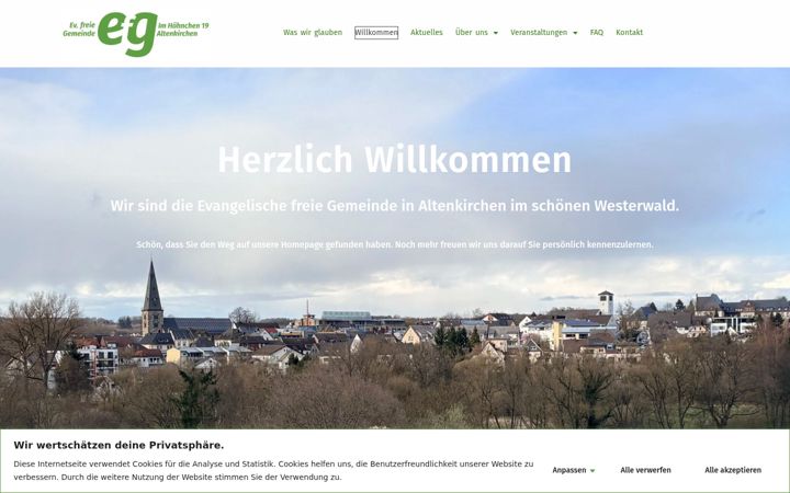 Screenshot ta' efgaltenkirchen.de