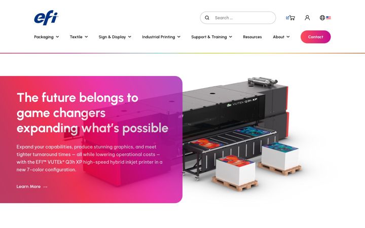 Captura de ecrã de efi.com