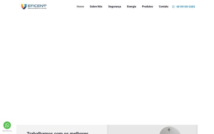 Screenshot von eficent.com.br