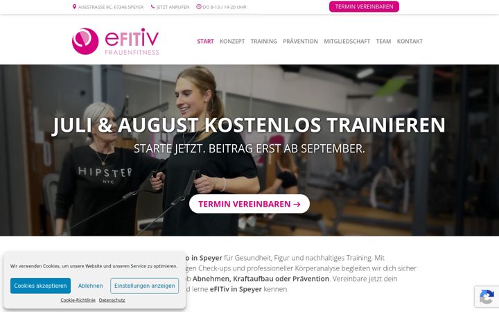Screenshot of efitiv.de