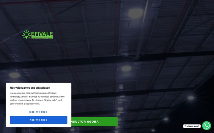 Snímek obrazovky efivale.com.br