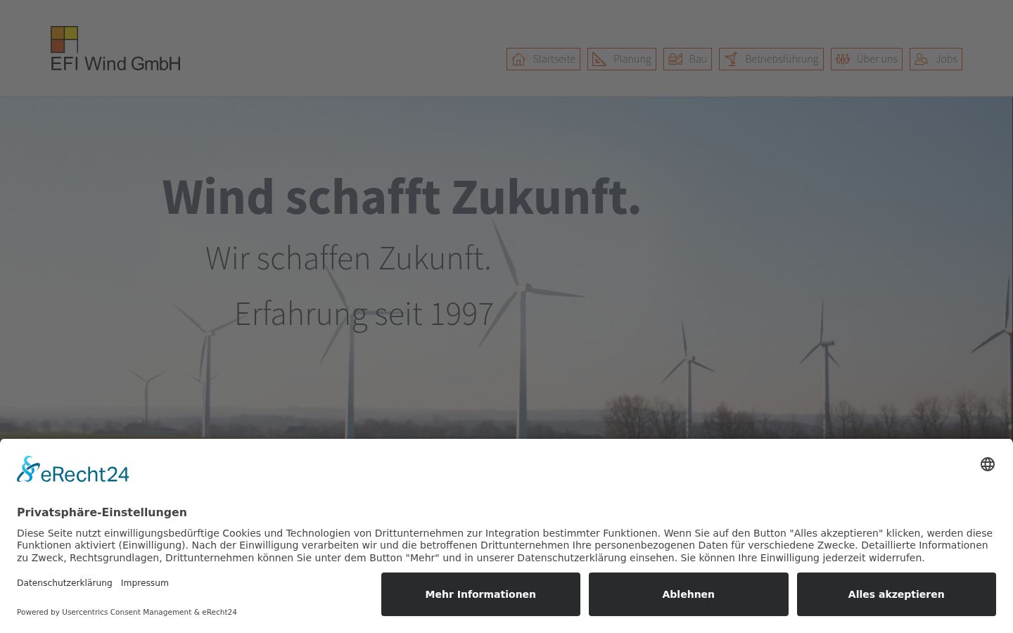 Screenshot tal-banner tal-kunsens muri qabel kwalunkwe interazzjoni