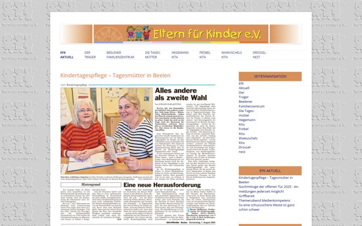 Screenshot di efk-beelen.de