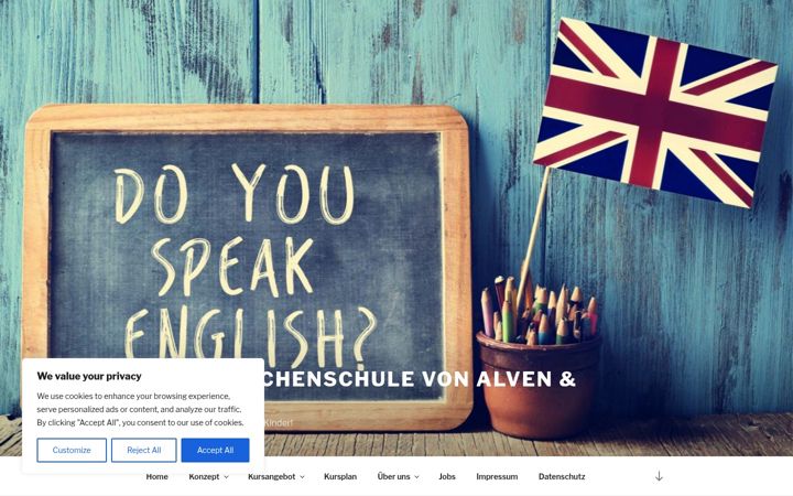 Screenshot of efl-sprachenschule.de