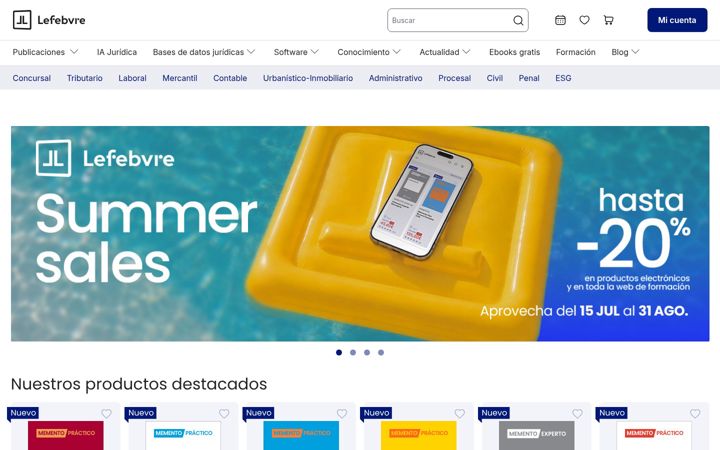 Screenshot of efl.es