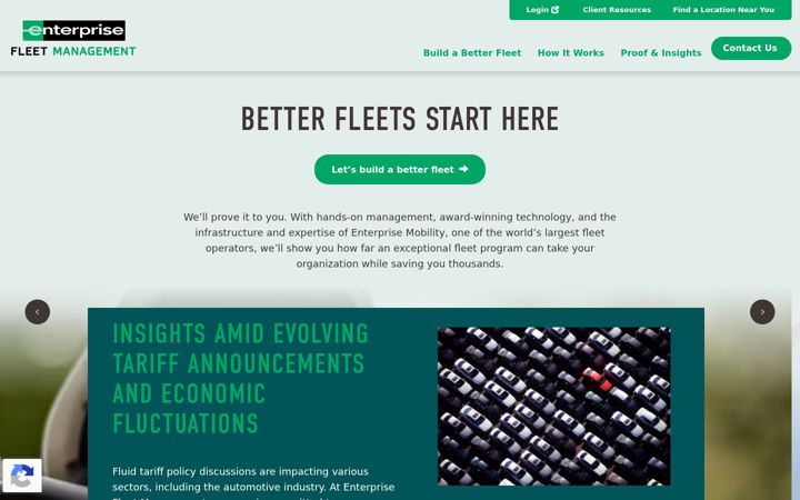 Screenshot of efleets.com