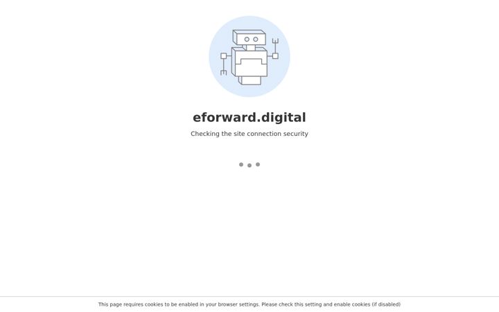 Screenshot of eforward.digital