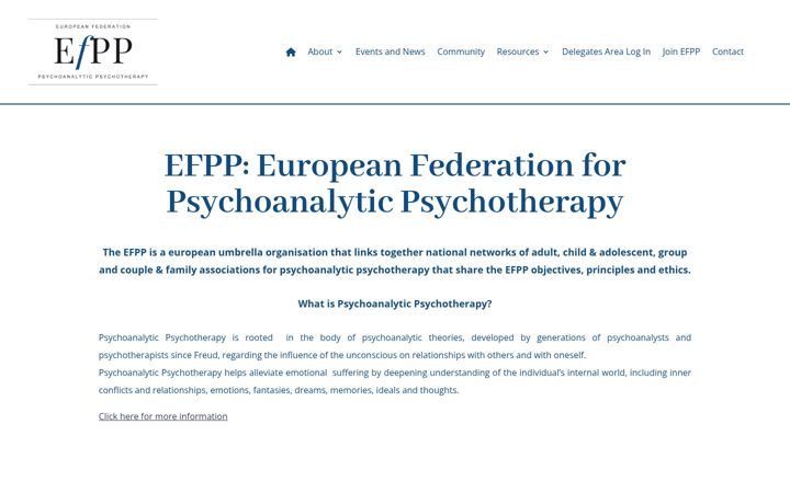 Screenshot of efpp.org