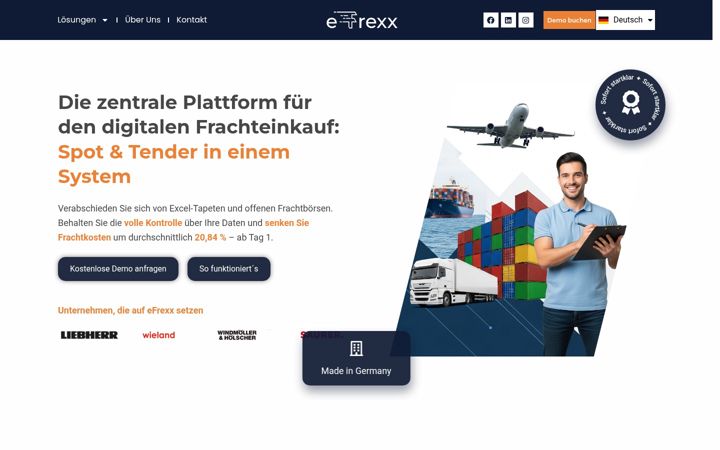Screenshot of efrexx.de