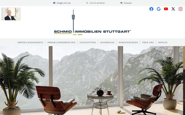 Screenshot of efschmid.de