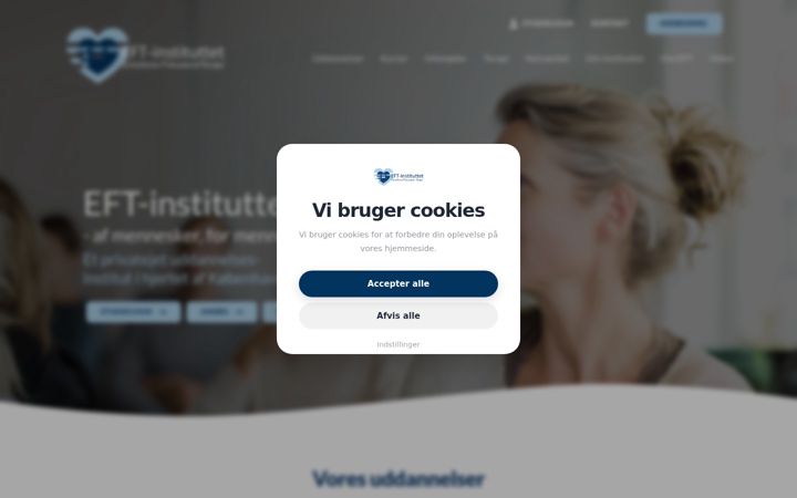 Ekraanipilt saidist eft-instituttet.dk