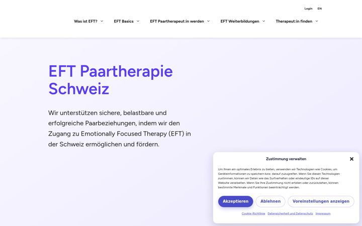 Ekrano kopija eft-paartherapie.ch