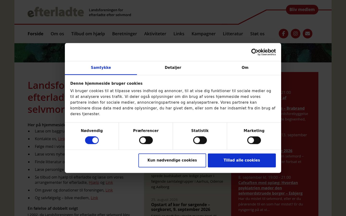 Ekraanipilt nõusolekubännerist, mida näidati enne mis tahes suhtlust