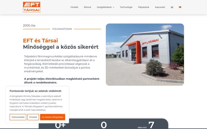 Screenshot ta' eftestarsai.hu