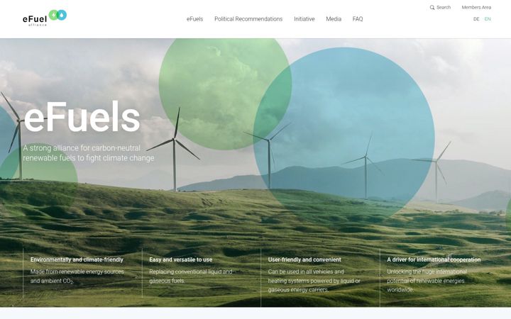 Screenshot of efuel-alliance.eu