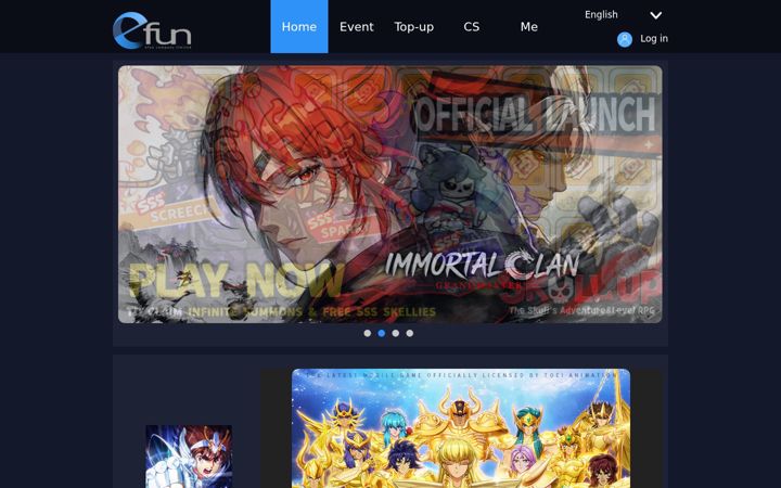Screenshot of efunsea.com