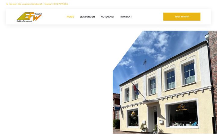 Screenshot of efwestphal.de