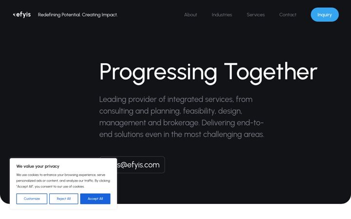 Screenshot of efyis.com