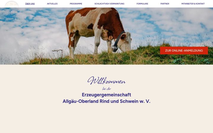 Screenshot of eg-allgaeu-oberland.de