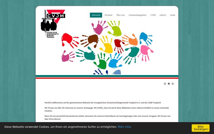 Screenshot of eg-cvjm-trupbach.de