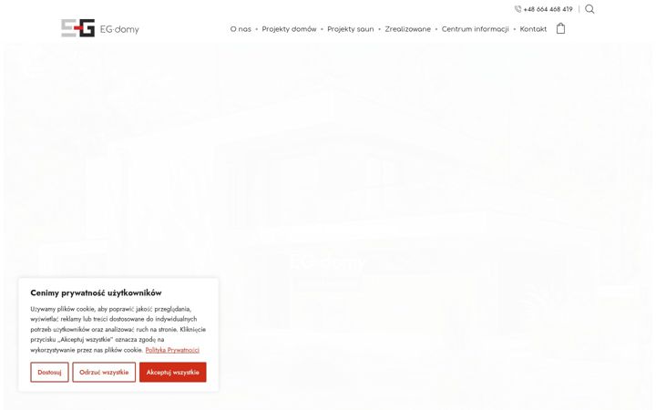 Snímek obrazovky eg-domy.pl