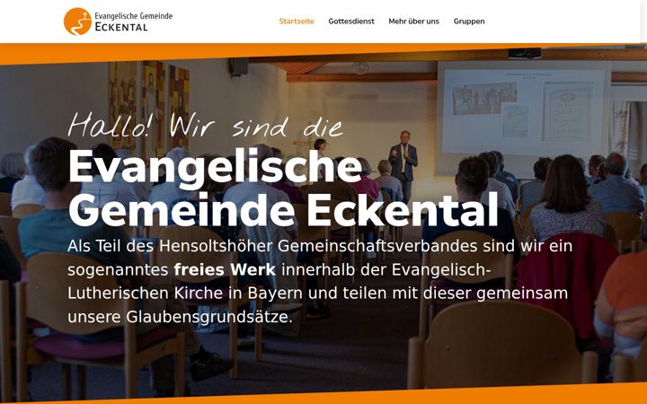 Zrzut ekranu eg-eckental.de