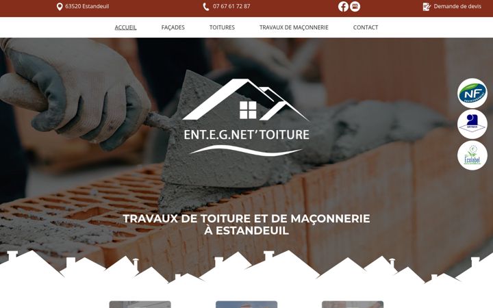 Snímek obrazovky eg-nettoiture.fr