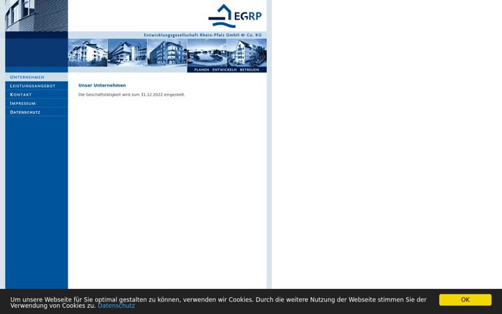 Screenshot von eg-rp.de