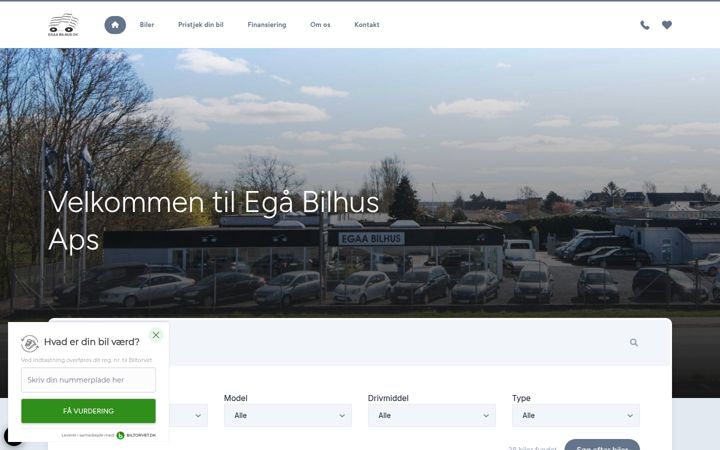 Ekraanipilt saidist egaabilhus.dk