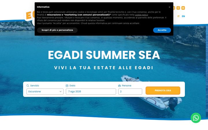 Képernyőkép: egadisummersea.it