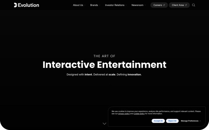 Screenshot of egamings.com