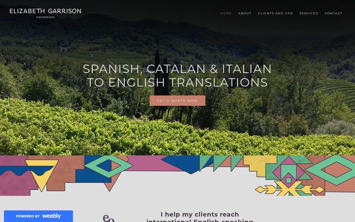 Képernyőkép: egarrisontranslation.com