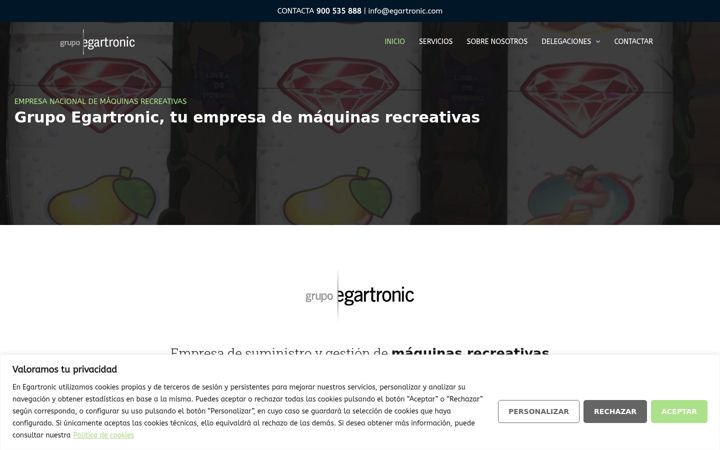 Screenshot of egartronic.com