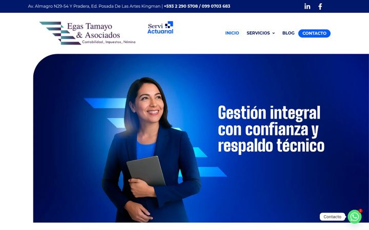 Screenshot of egasyasociados.com