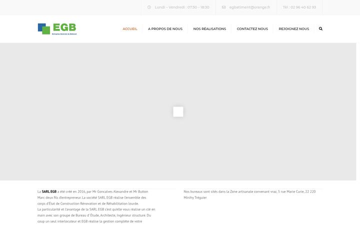 Screenshot of egbatiment.fr