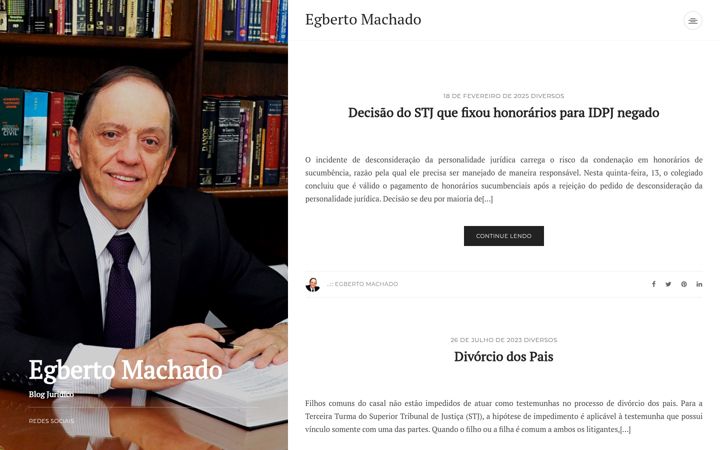 Snímek obrazovky egbertomachado.com.br