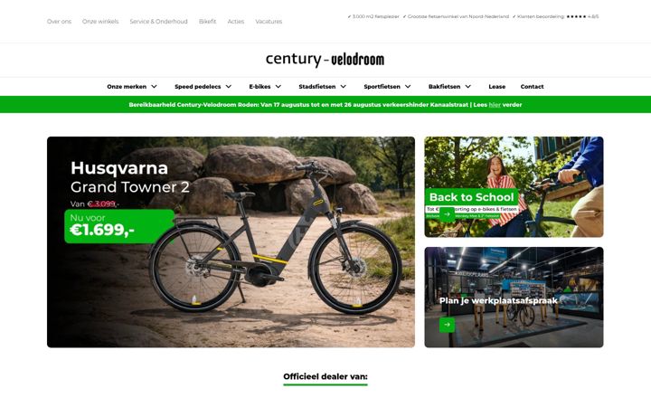 Screenshot ta' egbertspremiumstore.nl