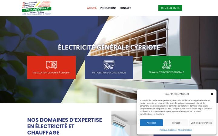 Snímek obrazovky egc-electricite-climatisation-saint-cyprien.fr