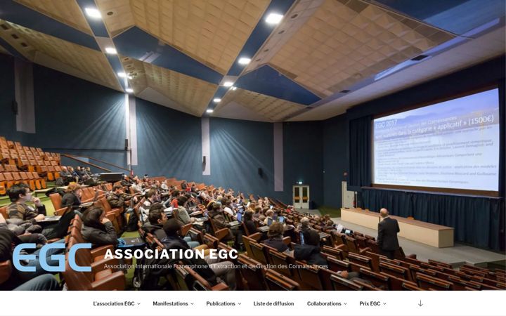 Snímek obrazovky egc.asso.fr