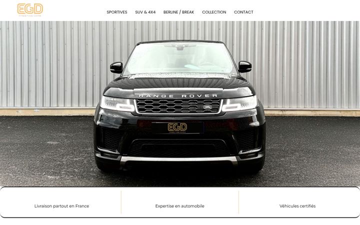 Screenshot of egd-prestige-cars.fr