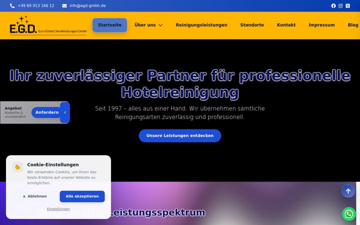 Zrzut ekranu egd-team.de